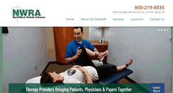 Desktop Screenshot of nwrehab.com